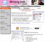 Tablet Screenshot of melody-soft.com